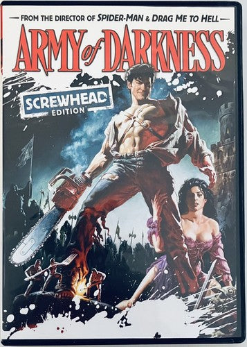 Army of Darkness (DVD, 2009) Widescreen Sam Raimi Screwhead Edition Horror *ED1 image 0