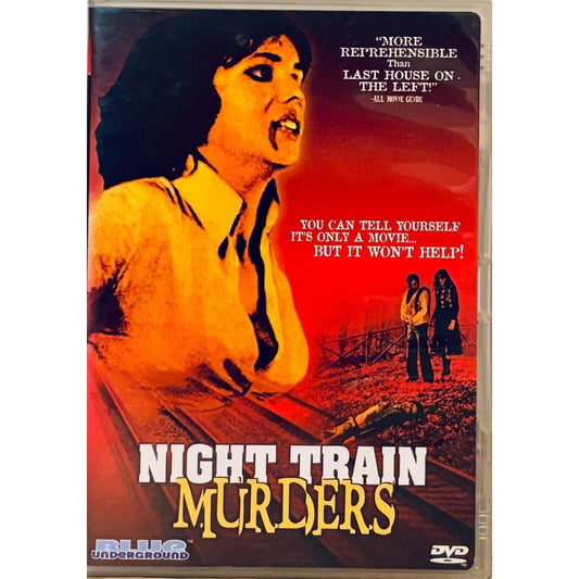Night Train Murders (DVD, 1975) Blue Underground OOP Horror/Thriller image 0