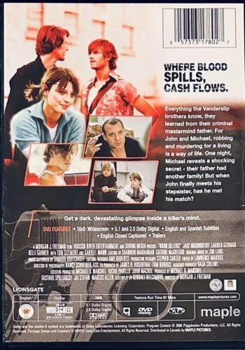 Born Killers (DVD, 2007) Morgan J. Freeman Crime Drama Lionsgate *A11 image 1