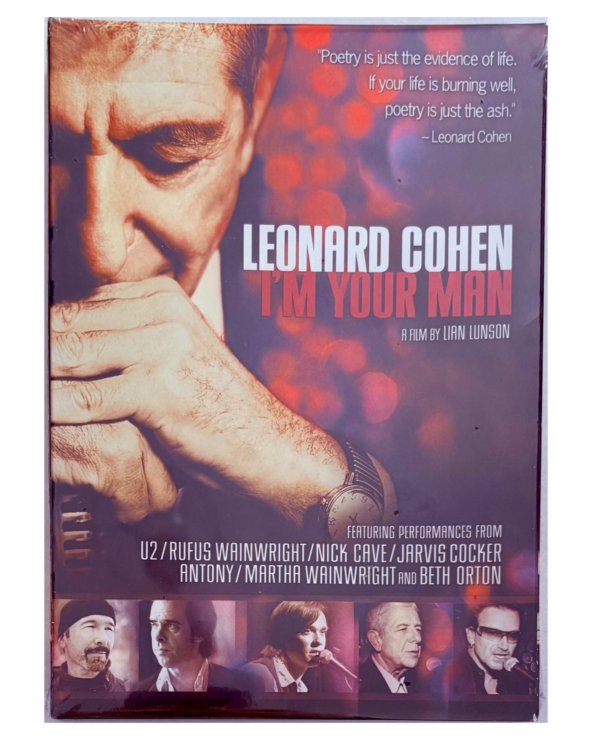 Leonard Cohen I’m Your Man (DVD, 2006) Music/Documentary w/ Slipcover Brand NEW