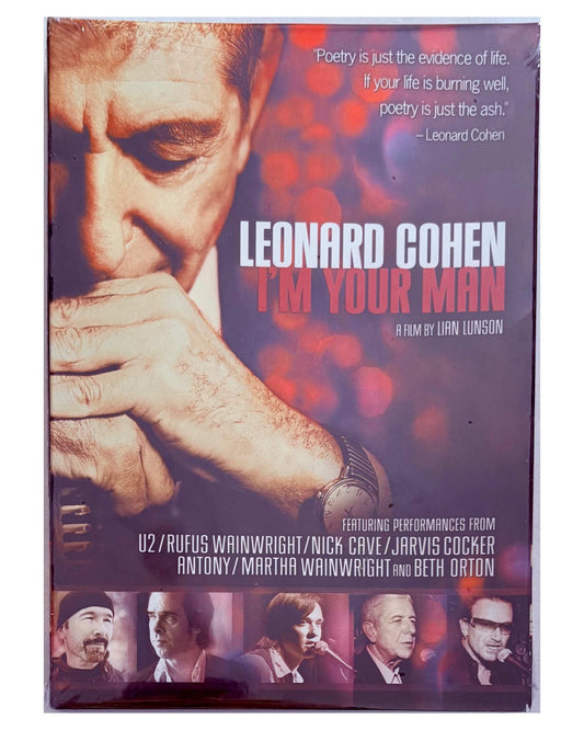 Leonard Cohen I’m Your Man (DVD, 2006) Music/Documentary w/ Slipcover Brand NEW