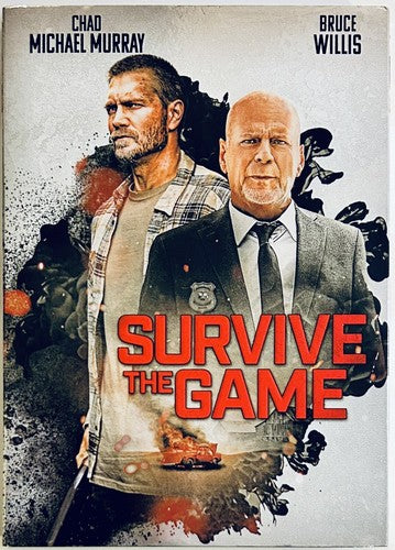 Survive the Game (DVD, 2021) w/ Slipcover Action Thriller Bruce Willis *GR1 image 0