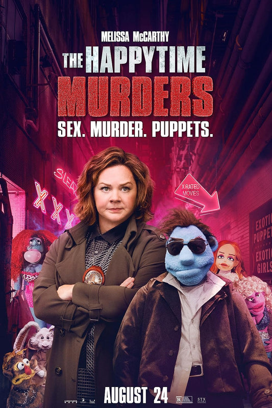 The Happytime Murders (DVD 2018) Bilingual Melissa McCarthy Comedy*GR3 image 0