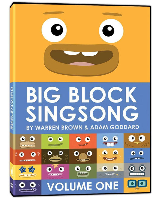 Big Block Singsong: Volume One (DVD) Animation/Music 24 Episodes Kaboom! *NC1 image 0