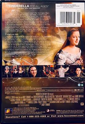 Ever After: A Cinderella Story (DVD 1998) Drew Barrymore, Fox Romance En/Fr/Sp*B image 1