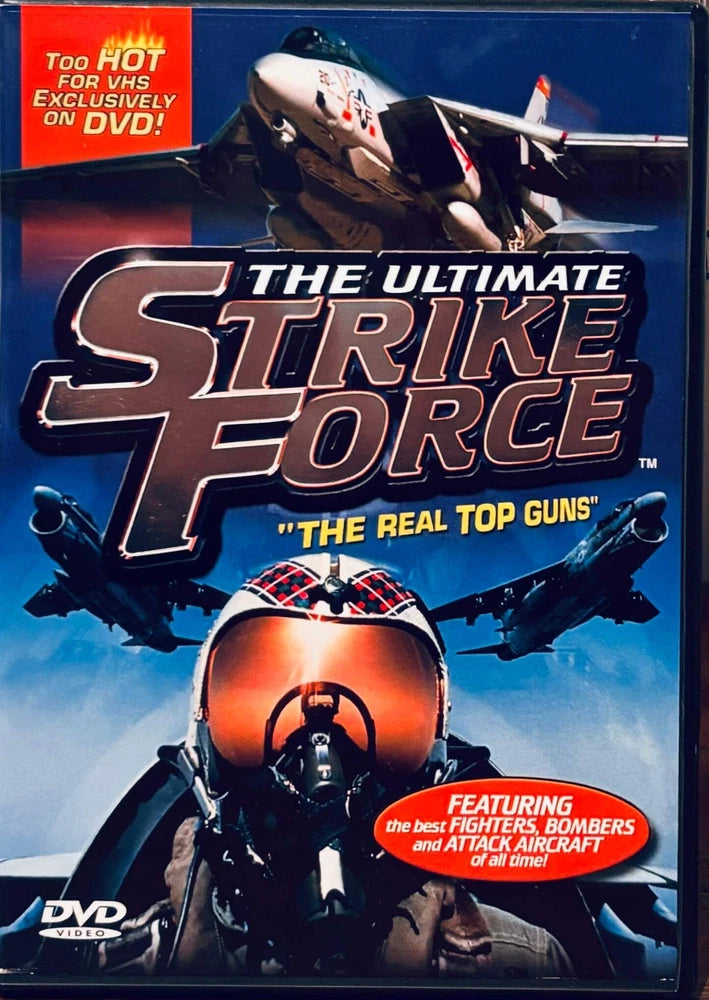 The Ultimate Strike Force "The Real Top Guns" (DVD, 1999) w/ Insert Madacy OOP * image 1