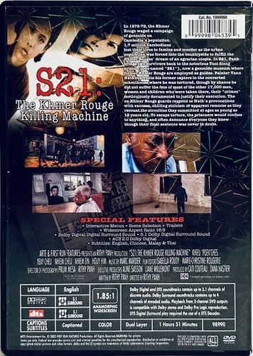 S21 The Khmer Rouge Killing Machine (DVD, 2003) Documentary/Horror Rare OOP*GR1 image 1