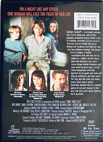 Family Under Siege (DVD 2004) [aka. Dynamite] Melinda Clarke Daniel Baldwin image 1