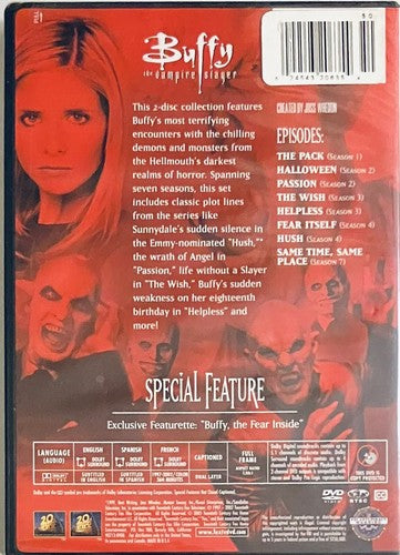 Buffy the Vampire Slayer Curse of the Hellmouth (DVD 2006) 2-Discs En/Fr/Sp NEW image 2