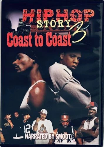 Hip-Hop Story 3: Coast to Coast (DVD, 2004) w/ Booklet 50 Cent, Snoop Dogg*GR1 image 0