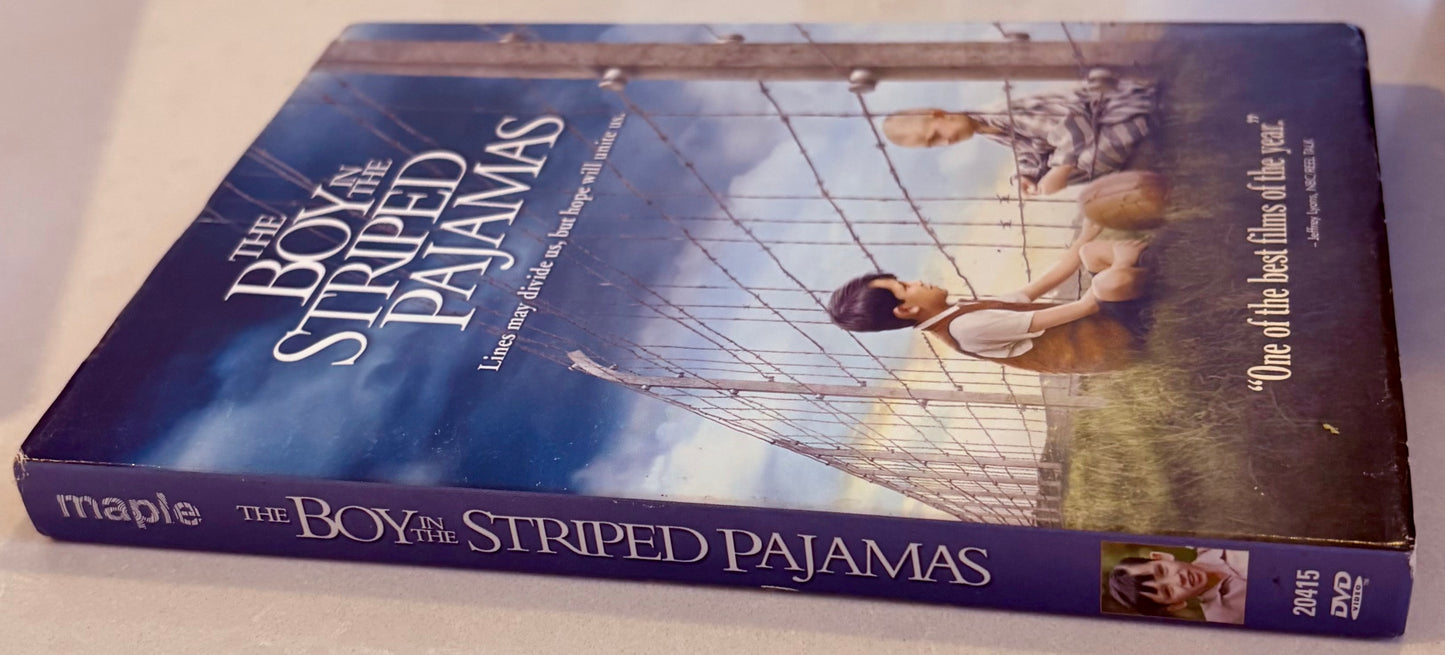 The Boy In The Striped Pajamas (DVD, 2009) Drama/War w/ Slipcover