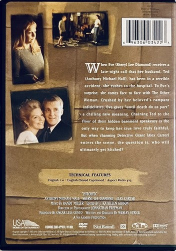Hitched (DVD, 2001) w/ Insert Anthony Michael Hal Horror Thriller  Rare OOP *GR1 image 1