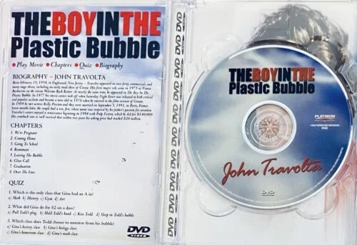 The Boy in the Plastic Bubble (DVD 1976) Platinum Disc Corporation Cult TV Movie image 2