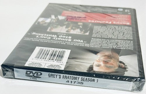 Greys Anatomy Season 1 (DVD, 2006) 2-Disc Set TV Drama Touchstone Brand NEW*GR1 image 2