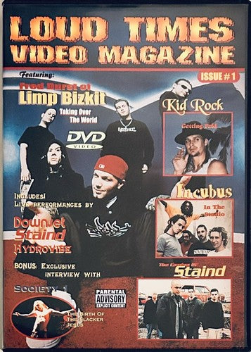 Loud Times Video Magazine - Issue #1 (DVD, 2001) Kid Rock Limp Bizkit *GR1 image 0