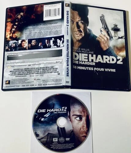 Die Hard 2: Die Harder (DVD, 2013) Bilingual Widescreen Action *HF1 image 0