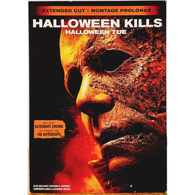 Halloween Kills (DVD, 2021) w/ Slipcover Horror Extended Cut Brand NEW*BFD image 0
