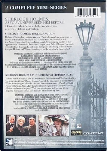 Sherlock Holmes & The Leading Lady/& The Incident at Victoria Falls (DVD, 2012) image 1