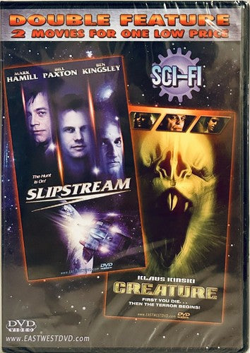 Slipstream And Creature DVD Double Feature Slimcase Sci-Fi Klaus Kinski OOP NEW image 0