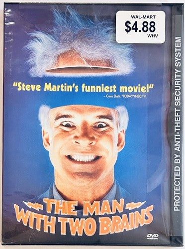 The Man With Two Brains (DVD 1983) Steve Martin Sci-Fi Comedy Snapcase Brand NEW image 0