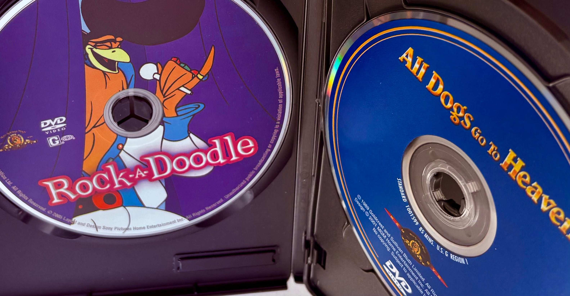 All Dogs Go To Heaven/Rock-a-Doodle/The Secret of Nimh (DVD, 2007)