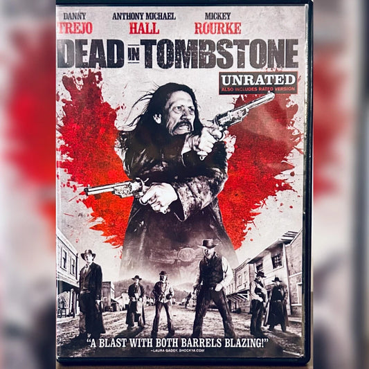 Dead in Tombstone (DVD, 2013) Unrated Universal En/Sp Horror Danny Trejo*MA1 image 0
