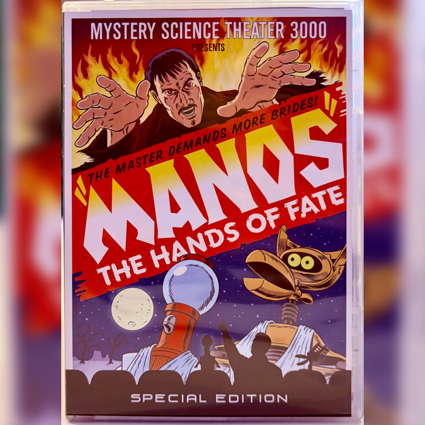 Manos - The Hands Of Fate (Mystery Science Theater) 3000 DVD, 1993 Sci-Fi Comedy 2 Disc Set