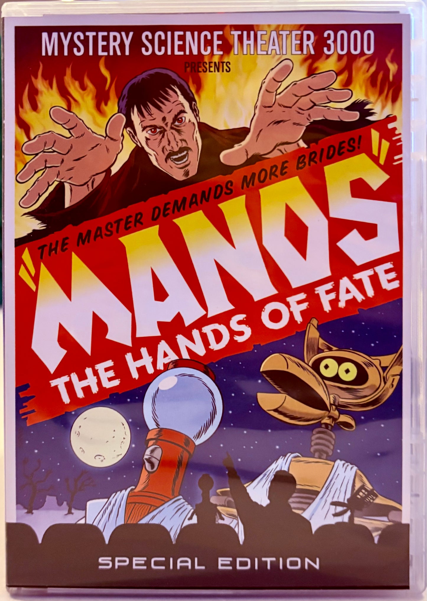 Manos - The Hands Of Fate (Mystery Science Theater) 3000 DVD, 1993 Sci-Fi Comedy 2 Disc Set