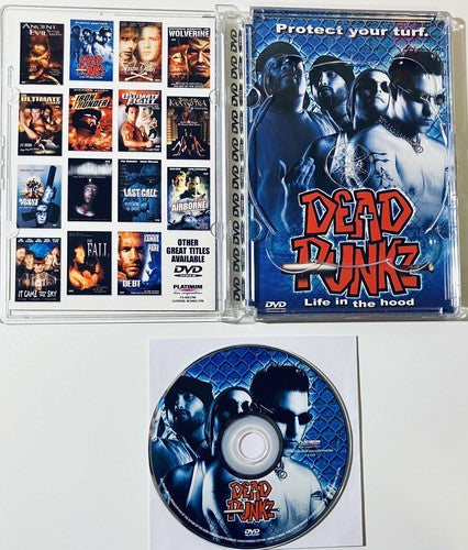 Dead Punkz (DVD, 1999) Action Crime Full Screen RARE OOP *RG3 image 1