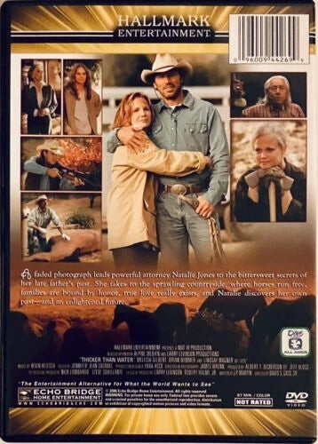 Thicker Than Water (DVD, 2006) Hallmark Echo Bridge Melissa Gilbert *GR1 image 1