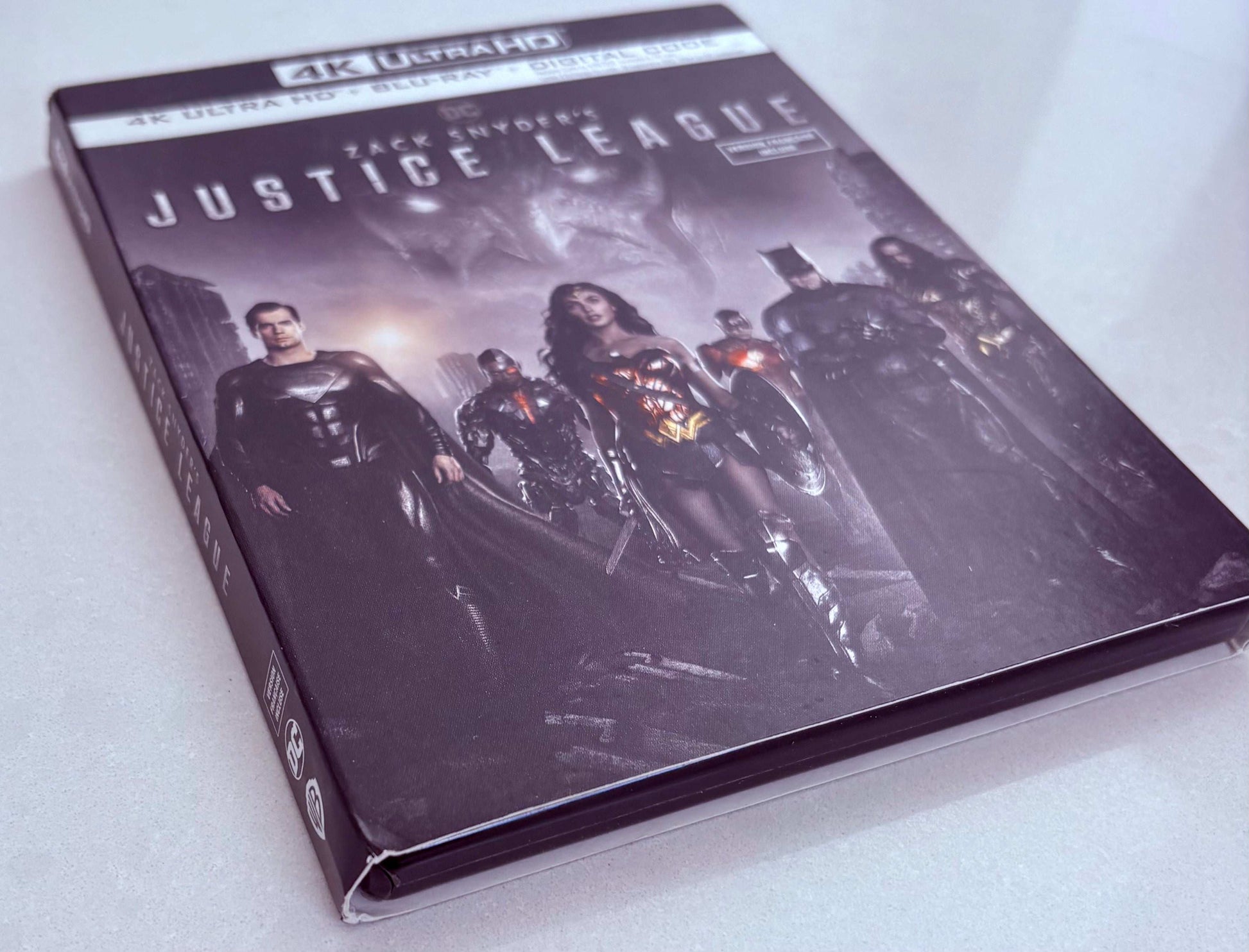 Zack Snyder's Justice League (4K-UHD) Superhero/Action w/ Slipcover