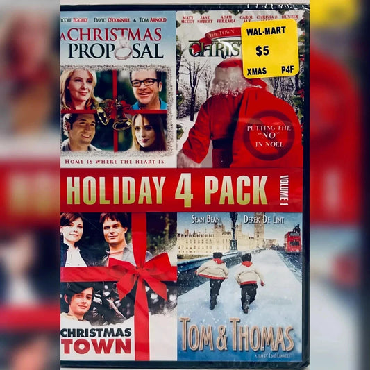 Holiday 4 Pack, Vol. 1 (DVD, 2011) Phase 4 Films Christmas Brand NEW*001 image 0