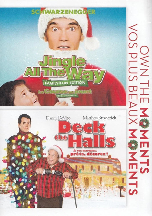 Jingle All the Way / Deck the Halls (DVD) 2-DISC SET Fox EN/FR OOP image 0