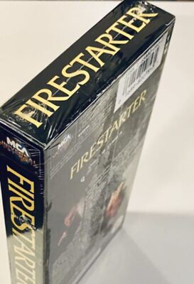 Firestarter (VHS, 1984) Drew Barrymore Horror Studio Stamp RARE Brand NEW*GR1 image 3