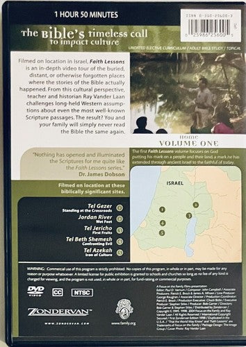 Faith Lessons on the Promised Land (DVD) Focus on Family w/ Insert  *GR1 image 1
