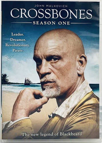 Crossbones: Season One (DVD 2014) 2-Disc Set John Malkovich Action Adventure*GR1 image 0