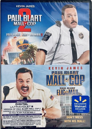 Paul Blart: Mall Cop/Paul Blart: Mall Cop 2 (DVD) Double Feature Comedy NEW*GR1 image 0