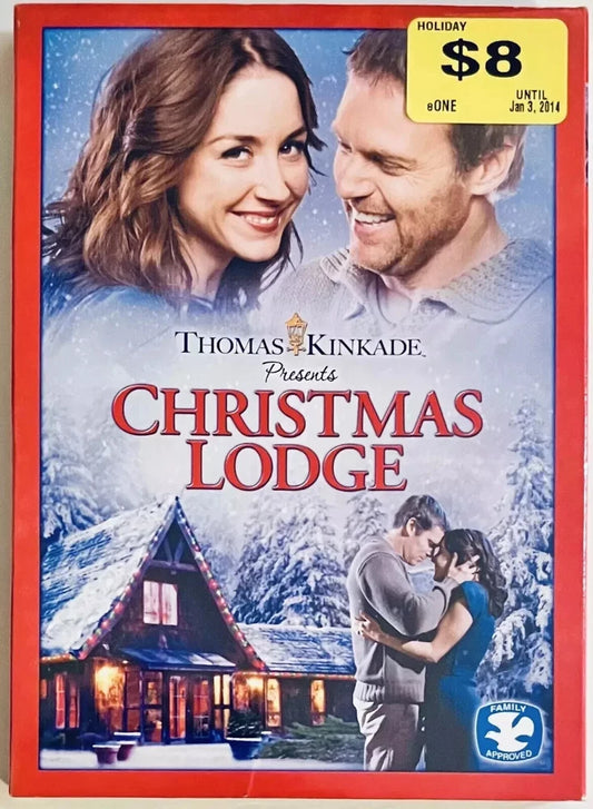 Thomas Kinkade Presents - Christmas Lodge (DVD 2011) w/ Slipcover Brand NEW image 0