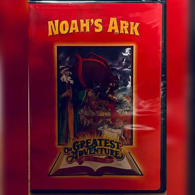 The Greatest Adventure Stories from the Bible: Noah's ARK (DVD, 1986) NEW image 0
