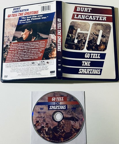 Go Tell the Spartans (DVD, 2005) Burt Lancaster Region 1 Full Screen *WD1 image 0