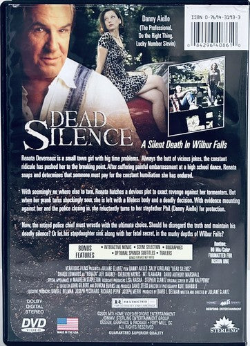 Dead Silence (DVD, 2001) Thriller Danny Aiello 1998 [aka Wilbur Falls] *BF1 image 3