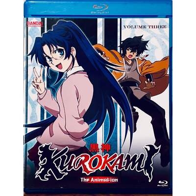Kurokami: The Animation Vol 3 (Blu-ray, 2010) Bandai Widescreen Anime English*BD image 0