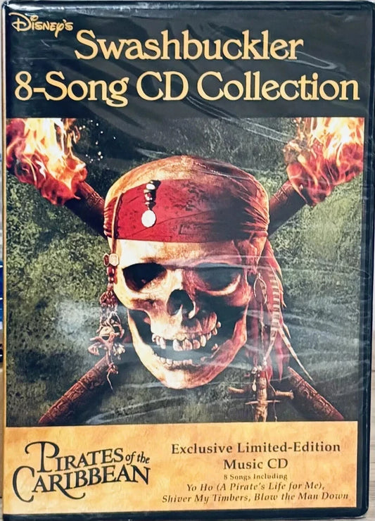 Swashbuckler - Pirates of the Caribbean - 8 Song CD Collection Brand NEW image 0