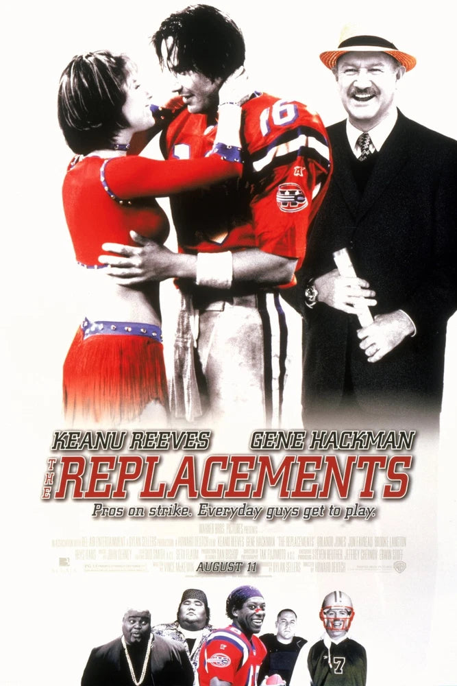 The Replacements (DVD, 2000) Sports/Comedy Keanu Reeves En/Fr *NC1 image 0