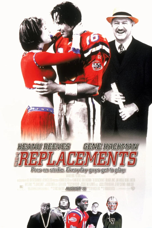 The Replacements (DVD, 2000) Sports/Comedy Keanu Reeves En/Fr *NC1 image 0
