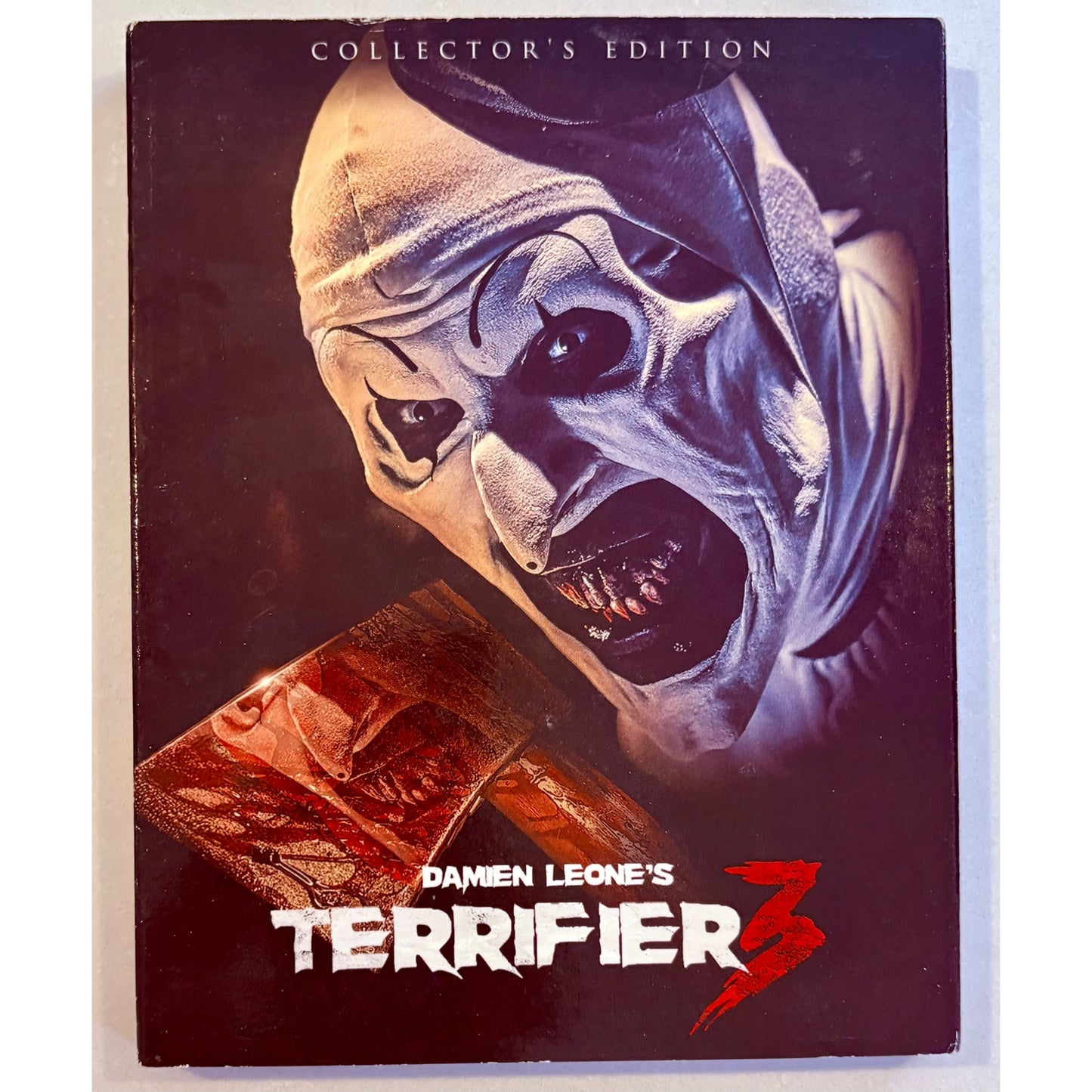 Damien Leone's Terrifier 3 (Blu-ray, 2024) Collector’s Edition w/ Slipcover Christmas Horror/Slasher
