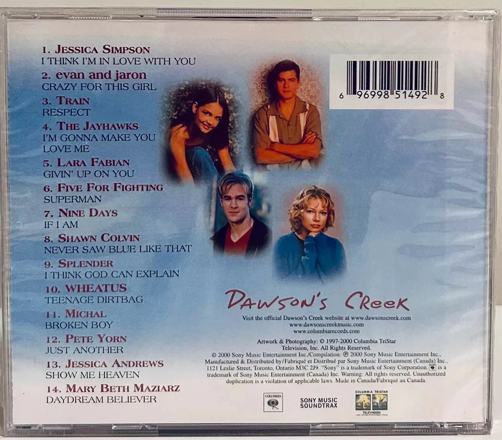 Songs From Dawson's Creek Vol. 2 (CD 2000) Various Artists, Sony - Brand NEW*001 image 2