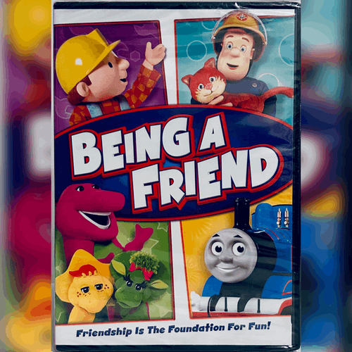Being a Friend (DVD, 2010) Barney / Bob The Builder / Thomas & Friends Brand NEW image 0