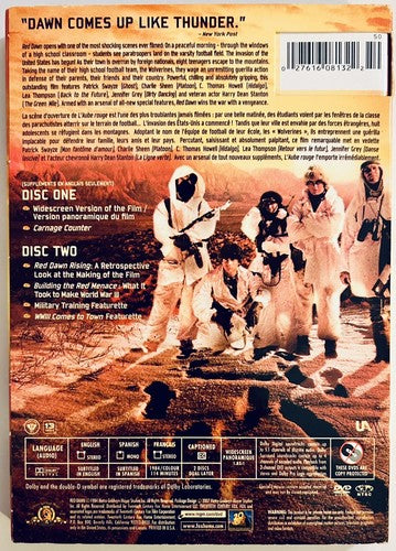 Red Dawn (DVD, 1984) w/ Slipcover 2-Discs Collectors Edition Patrick Swayze *WM1 image 1