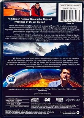 BBC: Earth The Biography, The Story Of Our World (DVD) Documentary 2-Disc Set*BD image 1